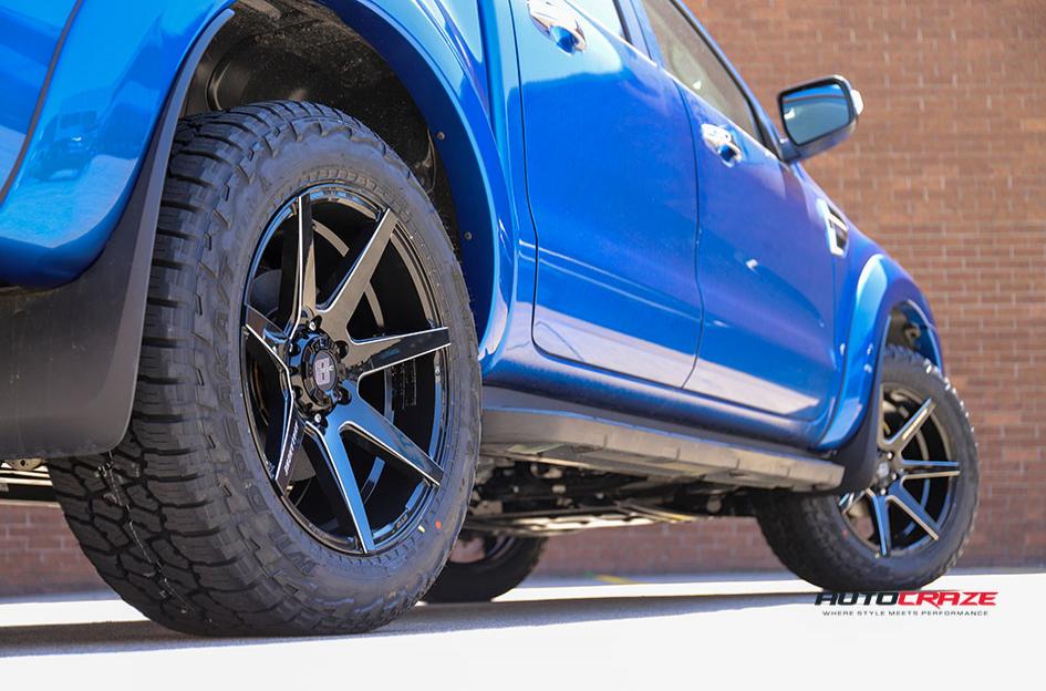 FORD RANGER AVALANCHE GLOSS BLACK MILLED ACCENTS